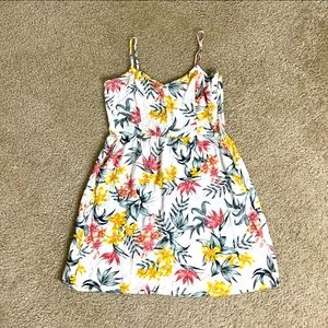 H&M floral mini cami dress